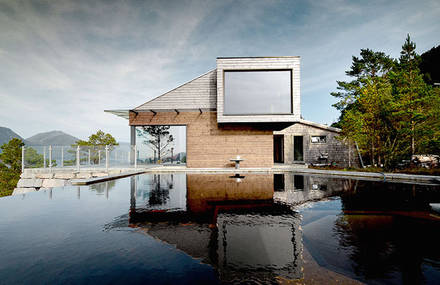 Elegant Wooden Cabins in Norway