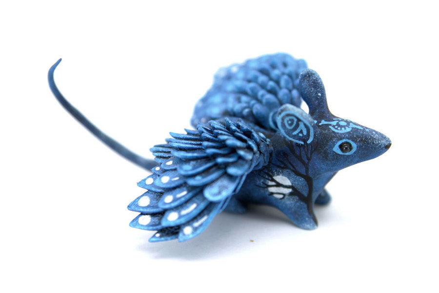 Fantasy Creatures Made of Clay and Acrylic3