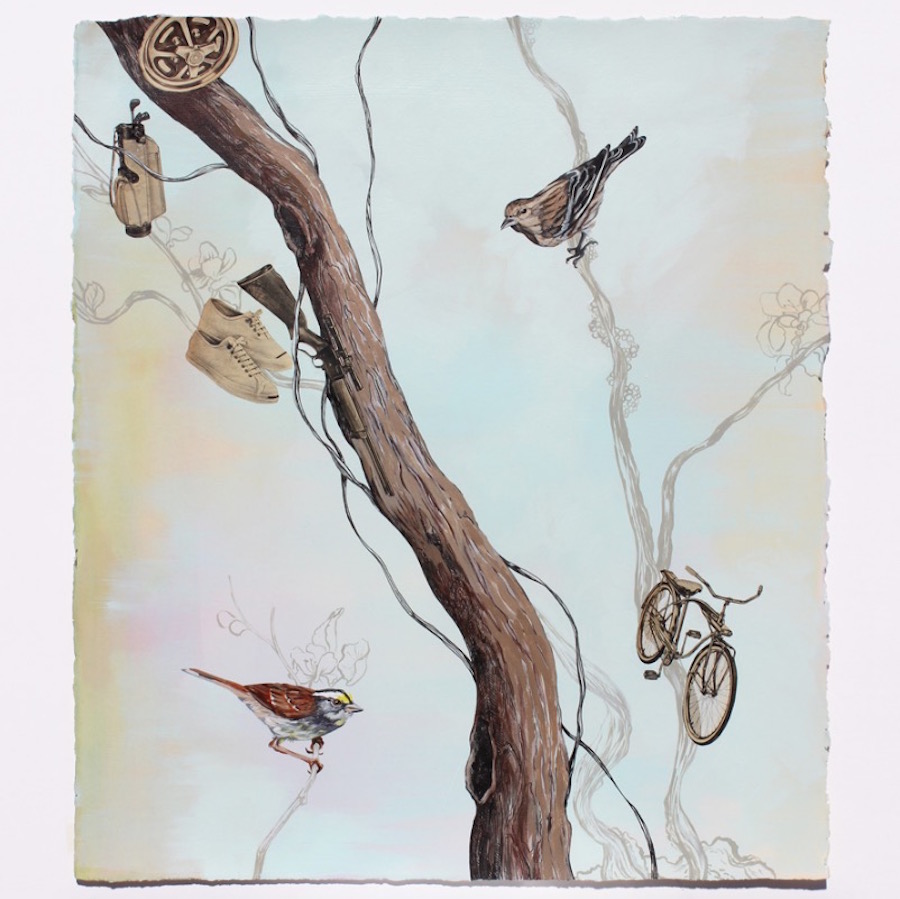 Fauna Flora Paintings by Lauren Matsumoto11