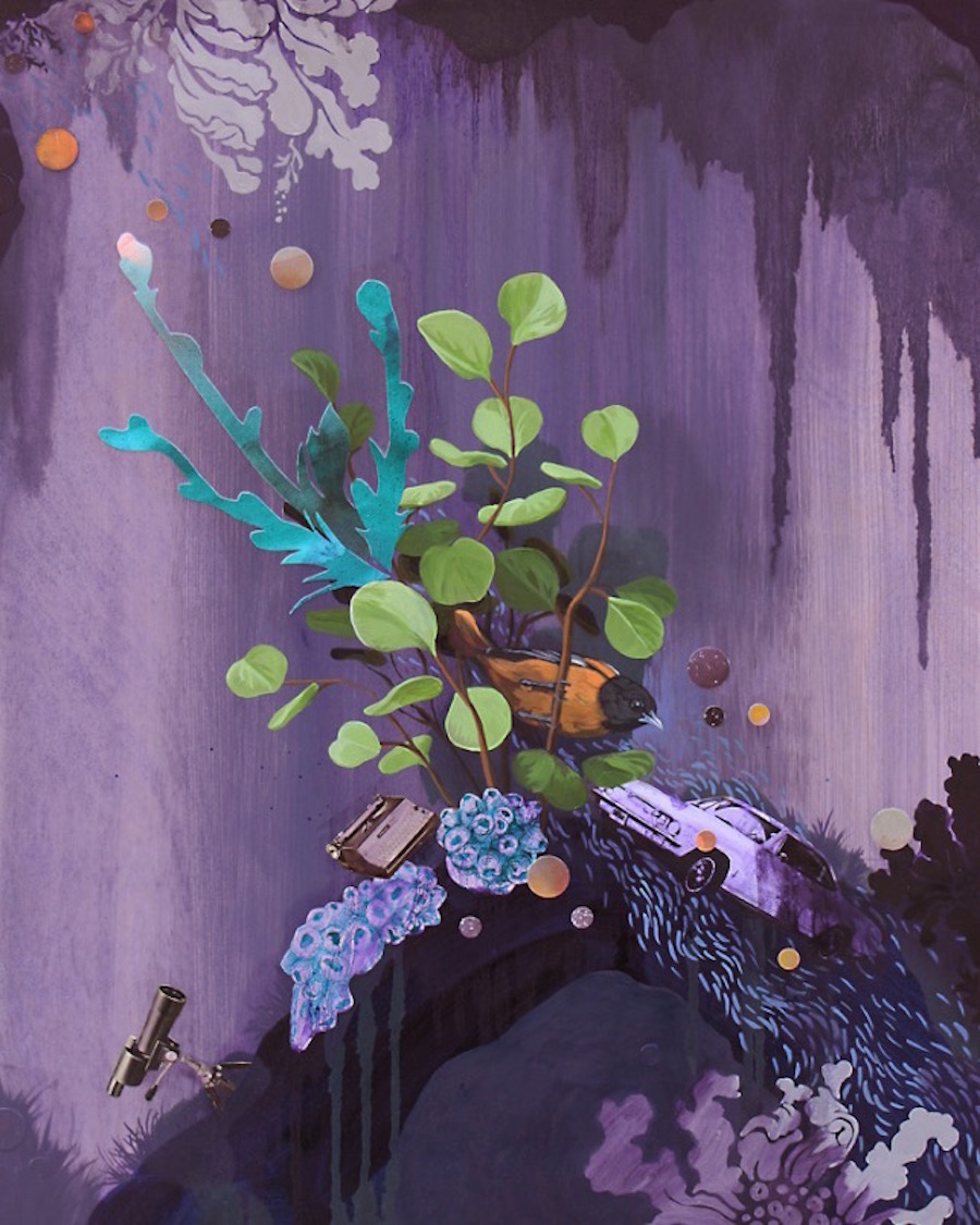 Fauna Flora Paintings by Lauren Matsumoto6