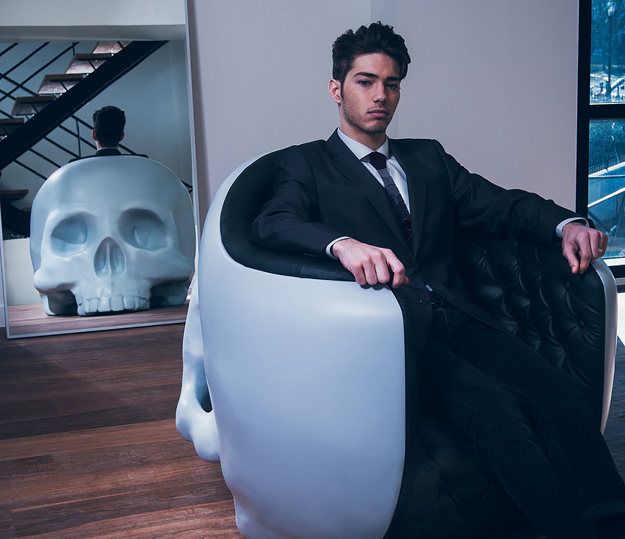 Giant Skull Armchair Designed by Gregory Besson6