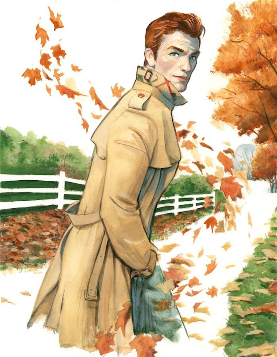 Illustrations of Gentlemen's Fashion by Fernando Vicente1