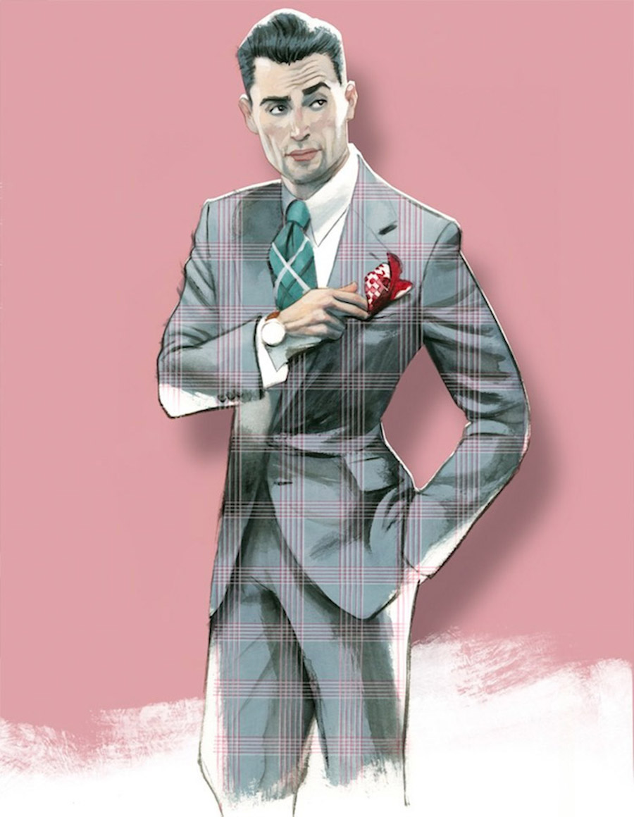 Illustrations of Gentlemen's Fashion by Fernando Vicente6