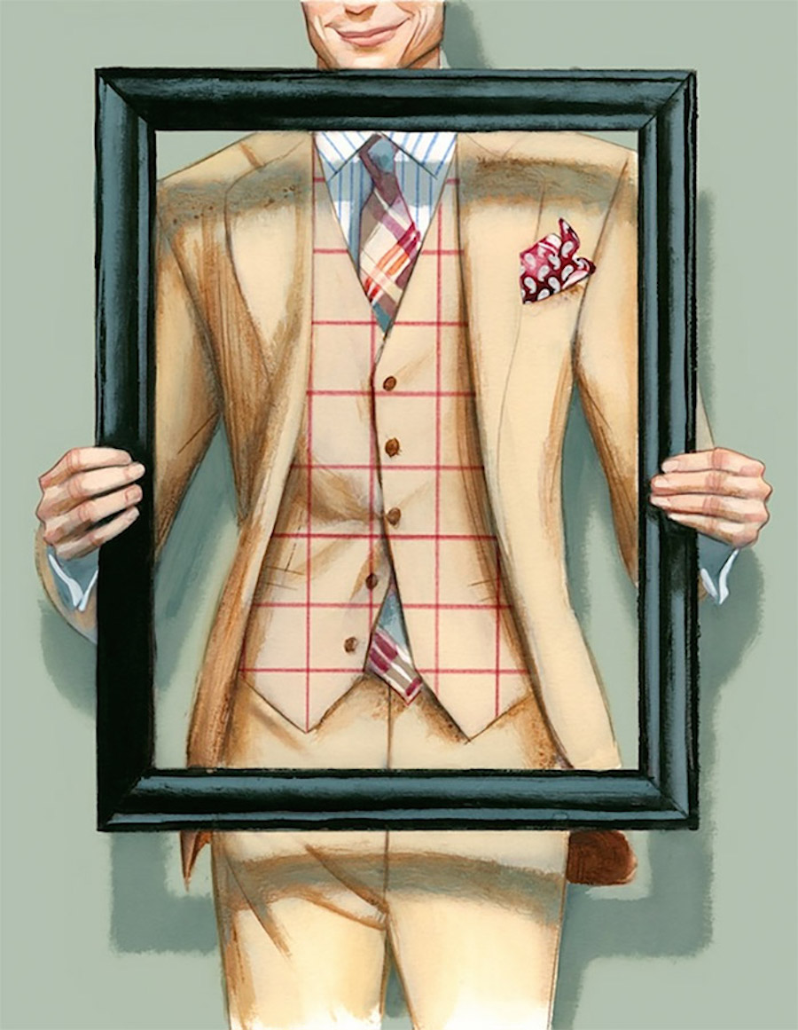 Illustrations of Gentlemen's Fashion by Fernando Vicente9