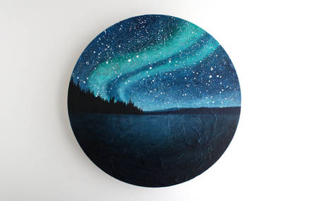 Impressive Miniature Paintings of Starry Nights