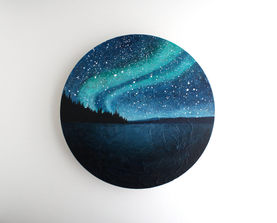 Impressive Miniature Paintings of Starry Nights1