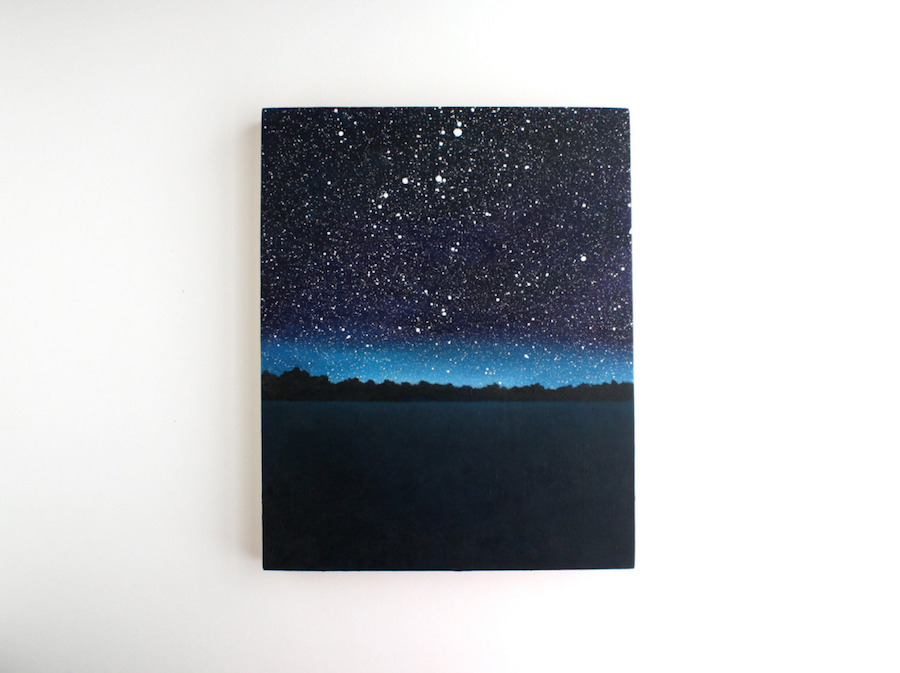Impressive Miniature Paintings of Starry Nights2