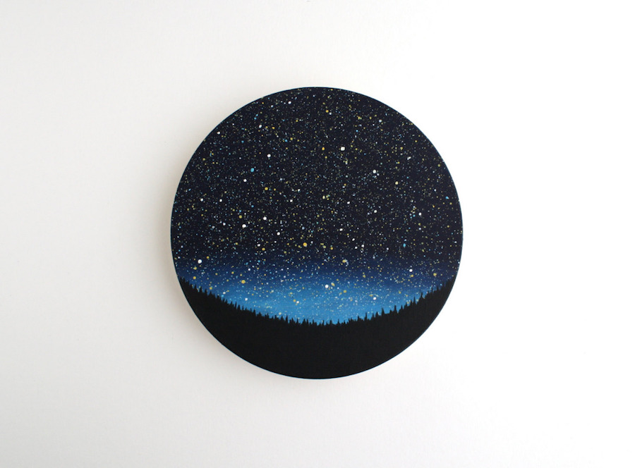 Impressive Miniature Paintings of Starry Nights3