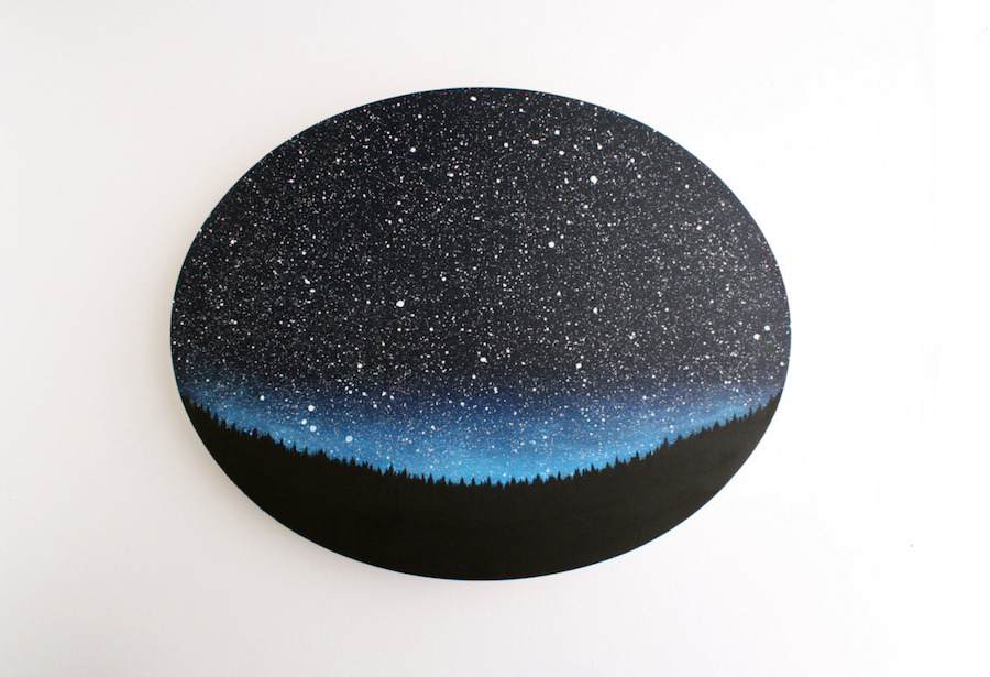 Impressive Miniature Paintings of Starry Nights7