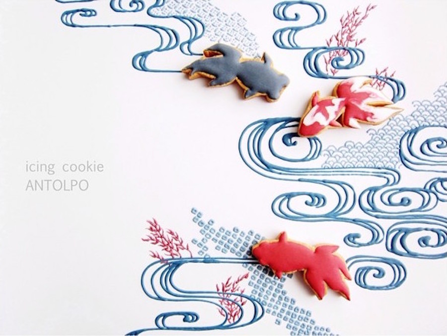 Japanese Iced Sugar Cookies by Antolpo7