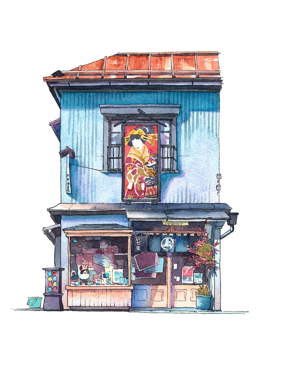 Magnificent Illustrations of Tokyo by Mateusz Urbanowicz3