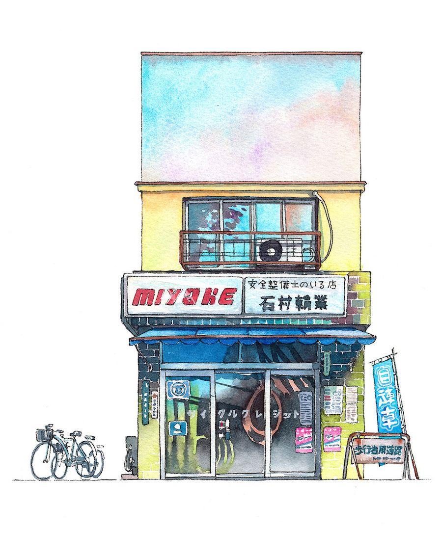 Magnificent Illustrations of Tokyo by Mateusz Urbanowicz6