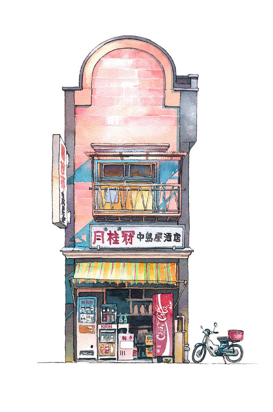 Magnificent Illustrations of Tokyo by Mateusz Urbanowicz – Fubiz Media