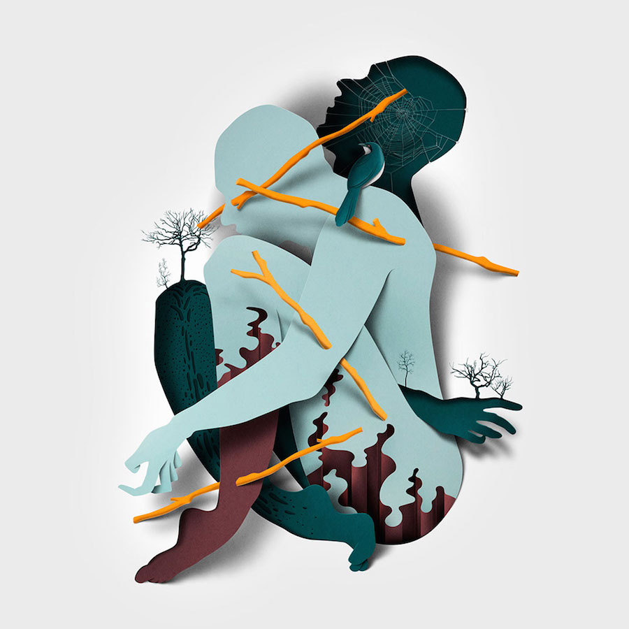 New Illustrations Including Paper Cuts by Eiko Ojala5