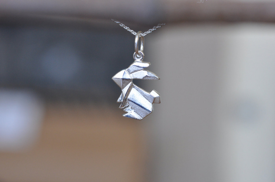 Origami Silver Necklaces by Jamber Jewels2