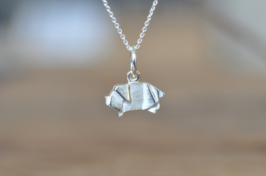 Origami Silver Necklaces by Jamber Jewels8