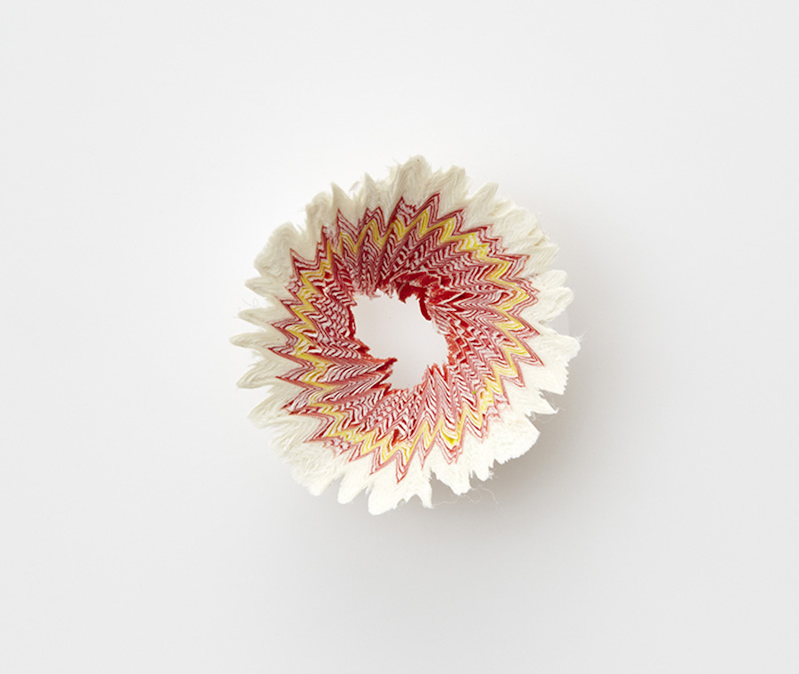 Paper Flowers Made with Pencil Cuts6