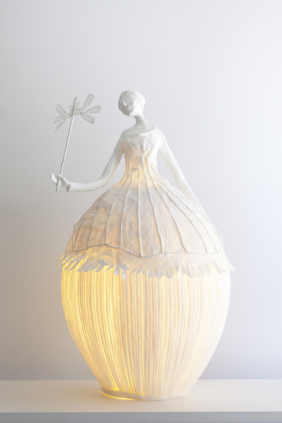 Papier-Mâché Lamp Sculptures5