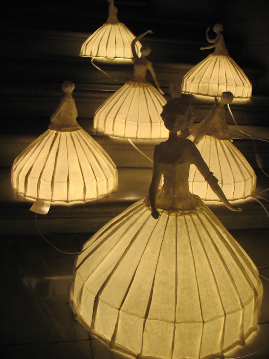 Papier-Mâché Lamp Sculptures6
