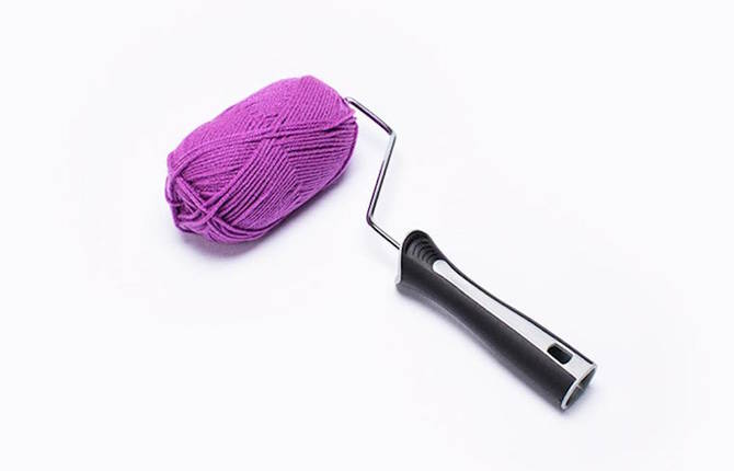 Photographic Series Reinventing Paint Rollers