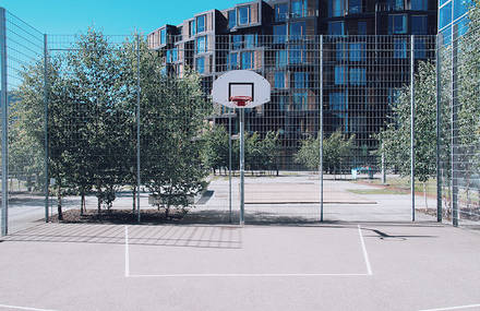 Photography of Basketball Courts over the World