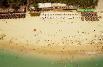 Timelapse of the Seaside Resort of Sanya in China