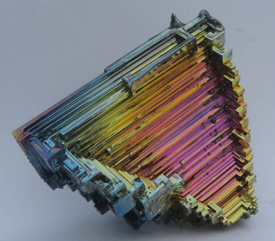 Surrealist Multicolored Bismuth Crystals11