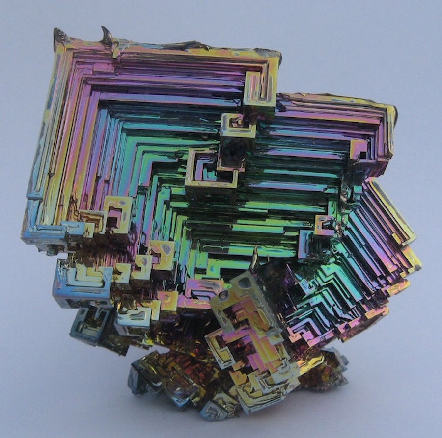Surrealist Multicolored Bismuth Crystals12