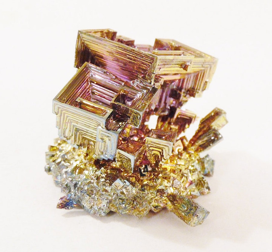 Surrealist Multicolored Bismuth Crystals4