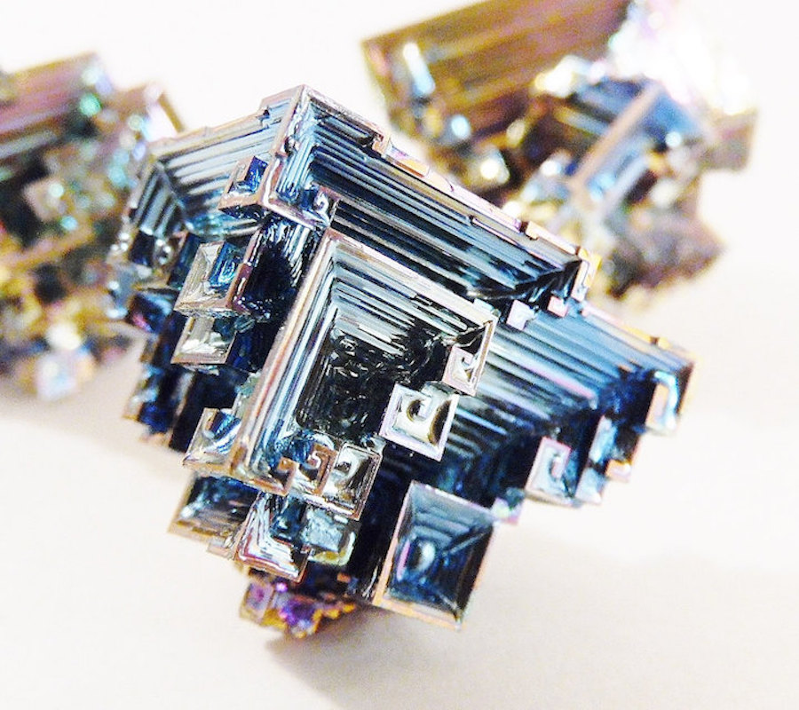 Surrealist Multicolored Bismuth Crystals8