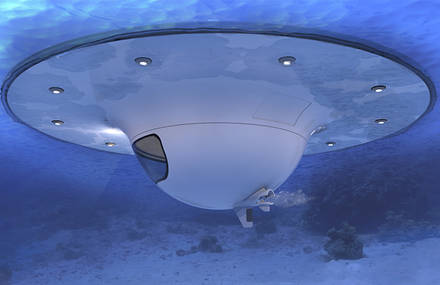 UFO Boat Concept