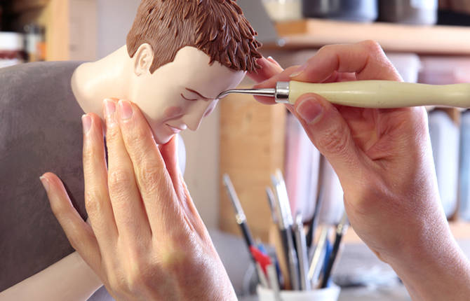 Wonderful Plasticine Miniatures Sculptures