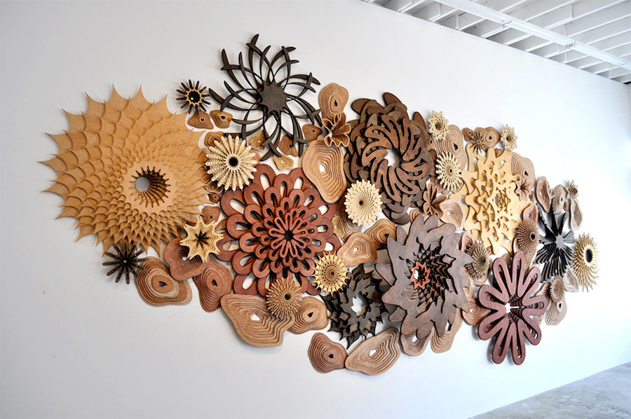 Wooden Spiraling Coral Reefs7