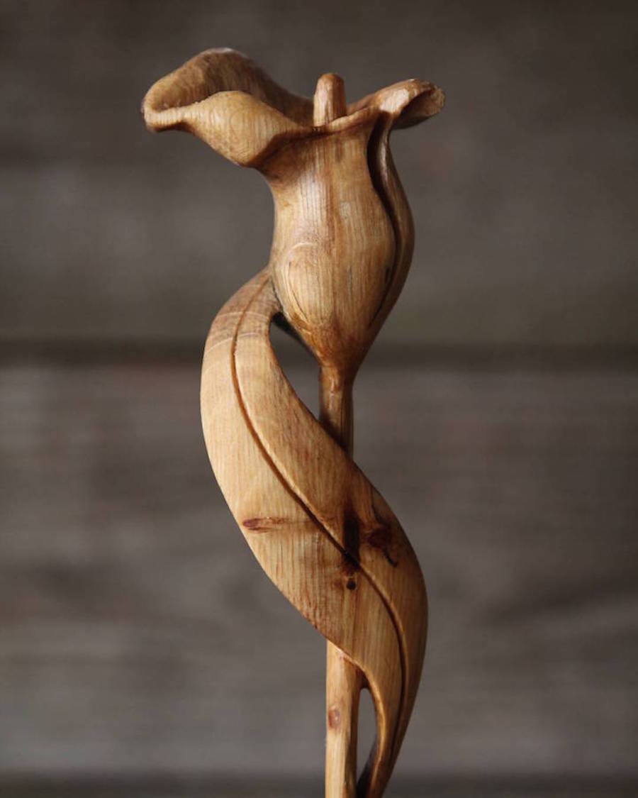 Wooden Spoons Carved in Form of Animals6