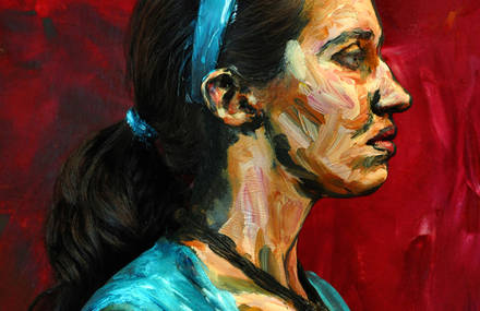 Amazing Body Painting to Create Two Dimentional Photographs