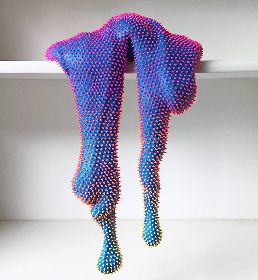 New Neon Organic Sculptures by Dan Lam – Fubiz Media