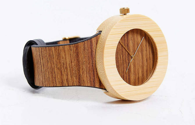 Elegant Minimalist Wooden Watches