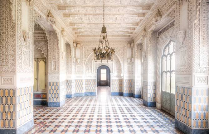 Inside a Splendid Empty Castle in Italy