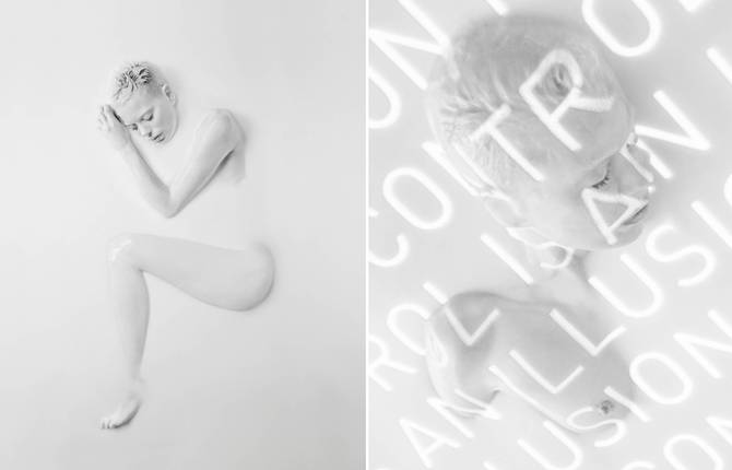 Superb Conceptual & Monochromatic Portraits by Ben Tricklebank