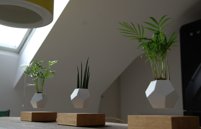 Stunning Flying Geometrical Planters