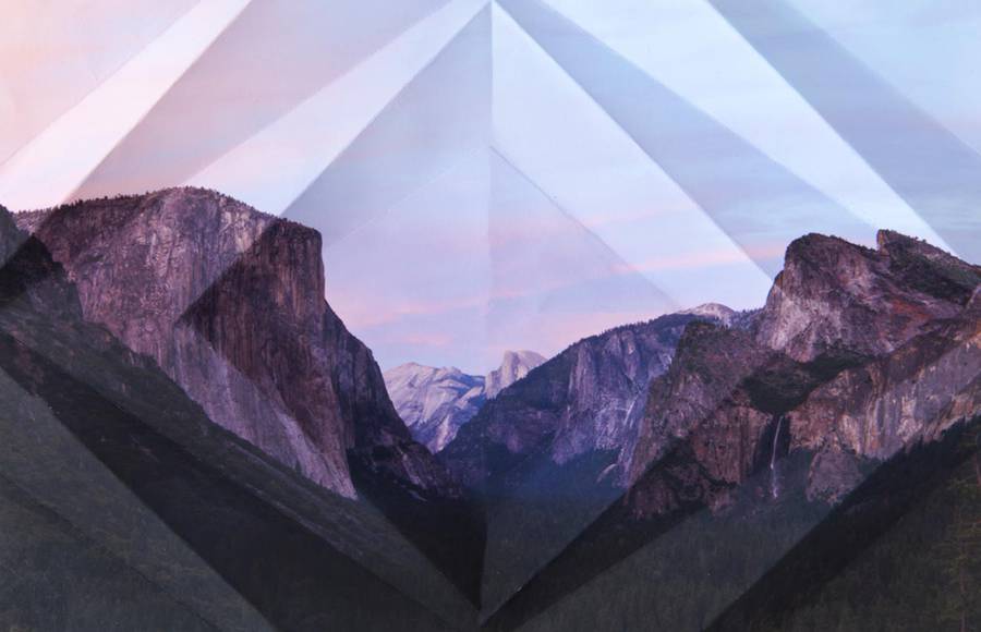 Clever Folded Landscape Photographs