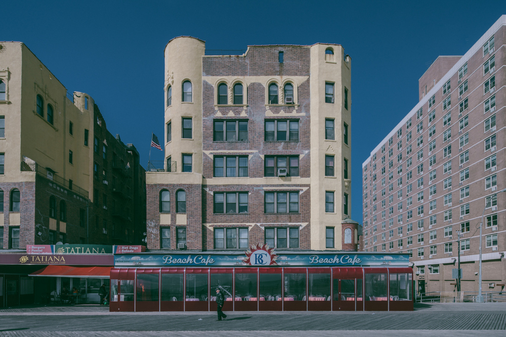 Beach Cafe, Brighton Beach, Brooklyn, NY, 2016