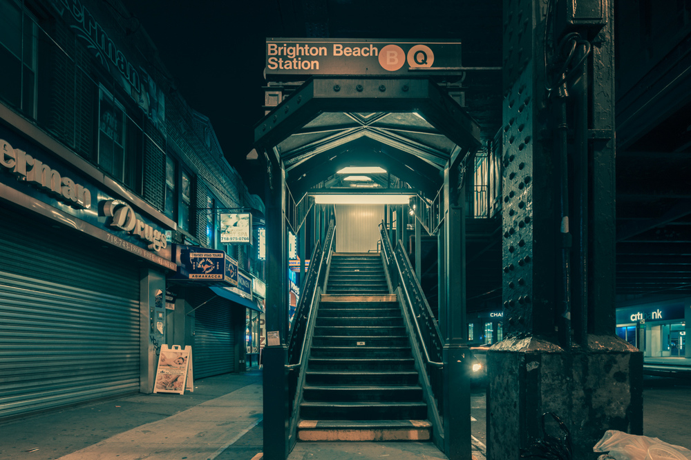 Brighton Beach Station, Brooklyn, NY, 2016