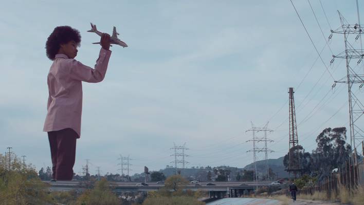 Giant People in Downtown Los Angeles