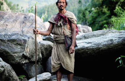Portraits of the Last Himalayas Hunter-Gatherer Tribe