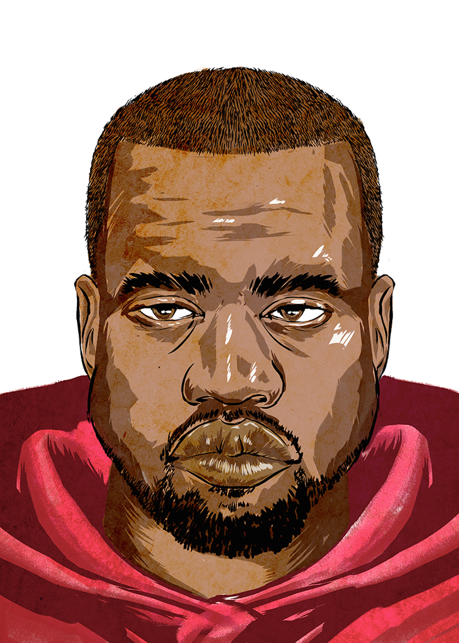 hiphipprintKANYEWEST