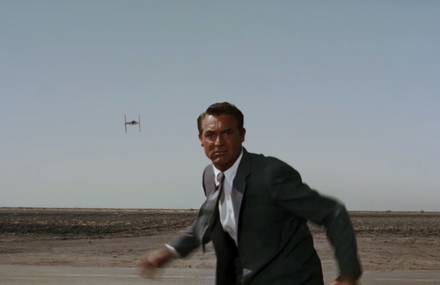 When Hitchcock Movies Meet Star Wars