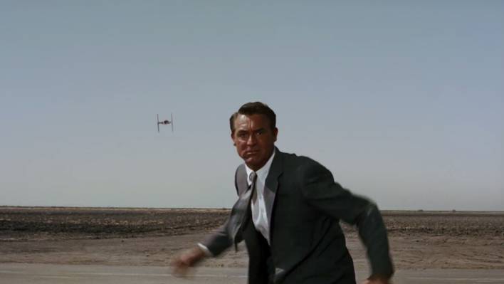 When Hitchcock Movies Meet Star Wars