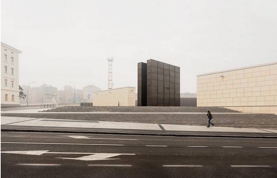 Shoah Memorial Landmark in Bologna