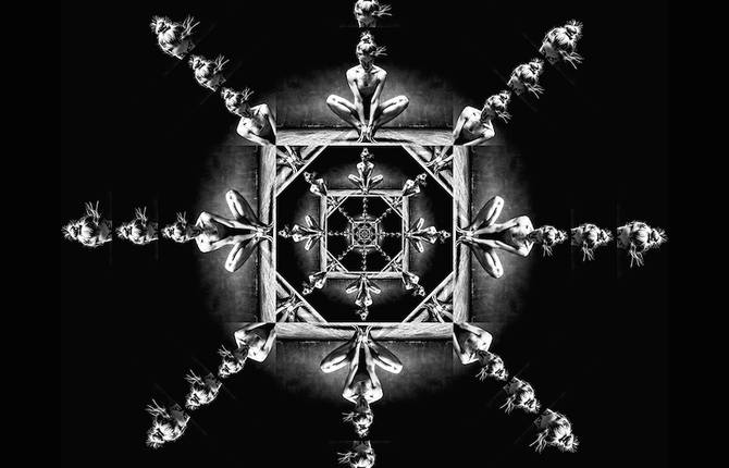 Abstract Kaleidoscopic Reflections by Caglar Mogultay